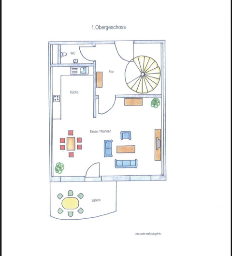 helle 3 Zimmer Maisonette Wohnung im Zentrum von Götzis 