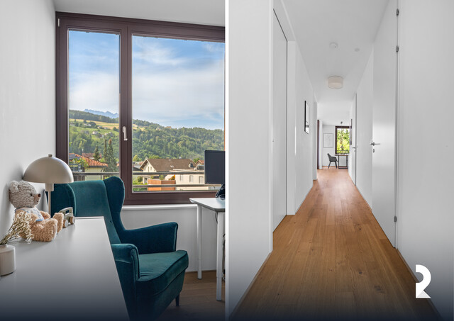 SONNIGE 3-ZIMMER-WOHNUNG MIT GROSSER LOGGIA & UNVERBAUBAREM BERGBLICK IN FELDKIRCH-NOFELS