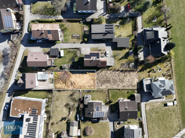 Flexibel teilbares großzügiges Baugrundstück  ca. 562,50  m²