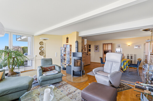 Panoramawohnen in Bestlage: Wohnung am Pfänderhang mit unverbaubarem See- und Bergblick