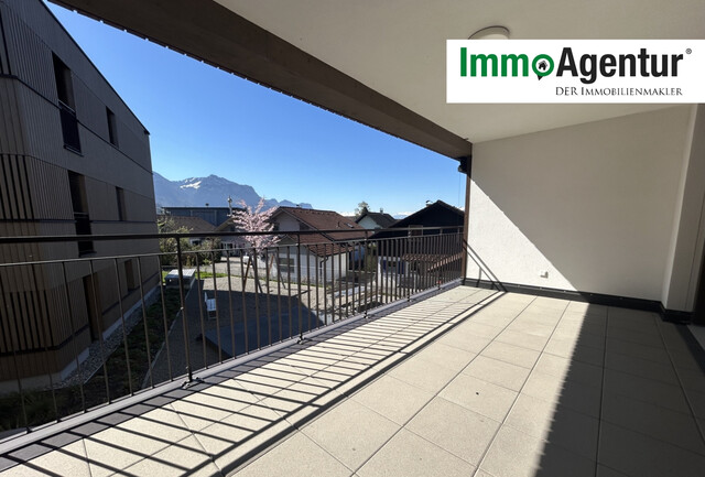 3 Zimmer-Wohnung  |  Balkon  |  Haselstauden  |  Karren-Blick  |  Toplage