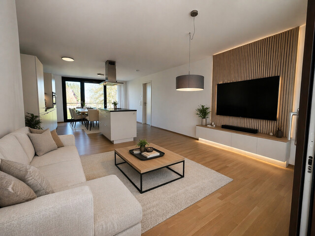 3 Zimmer-Wohnung  |  Balkon  |  Haselstauden  |  Karren-Blick  |  Toplage