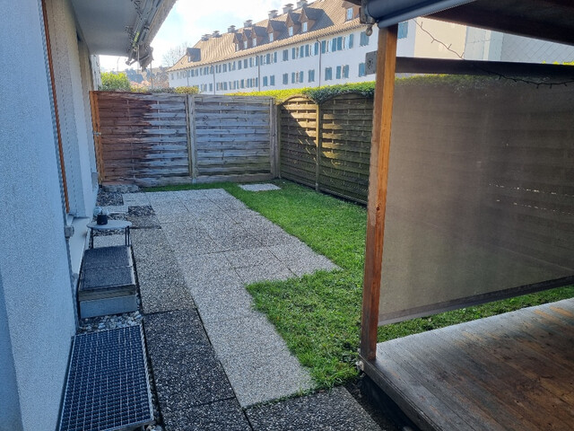 STADTLEBEN MIT GARTEN – 2-ZIMMER-WOHNUNG IN DER KUENGASSE BREGENZ