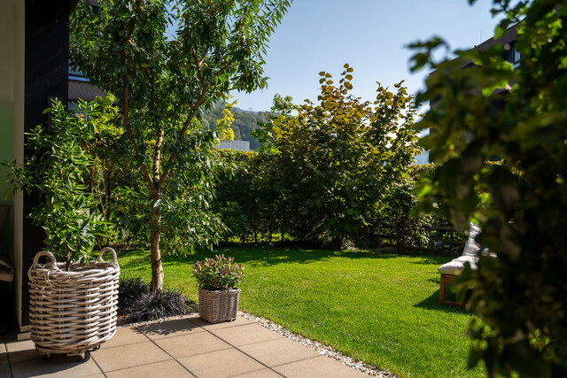 Neuwertige 3-Zimmer-Gartenwohnung in Lochauer Seenähe