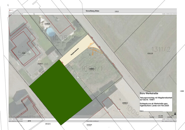 Baugrundstück in Bürs