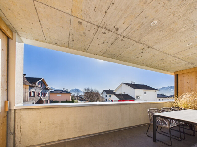 Neuwertige 4-Zimmerwohnung in Klaus mit großer Terrasse