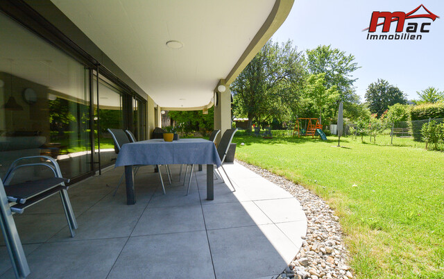 Neubau – Gartenwohnung mit großzügigem Privatgarten in ruhiger Sackgassenlage