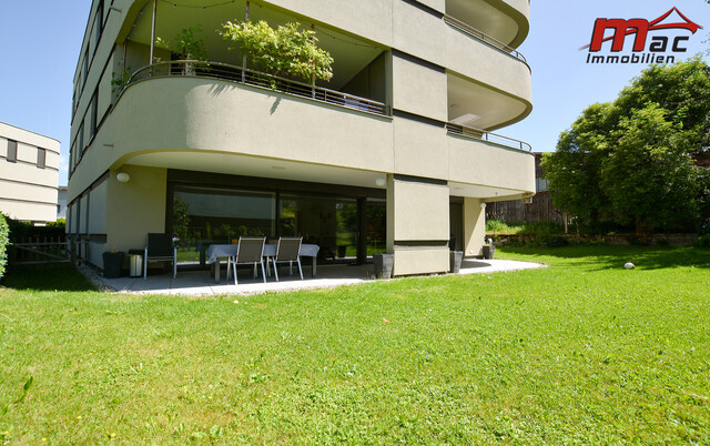 Neubau – Gartenwohnung mit großzügigem Privatgarten in ruhiger Sackgassenlage