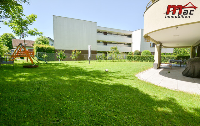 Neubau – Gartenwohnung mit großzügigem Privatgarten in ruhiger Sackgassenlage