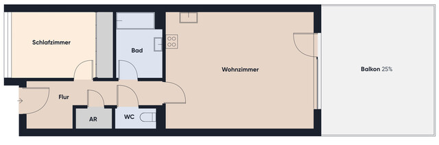 Vermietete 2-Zimmer-Wohnung in Bregenz-Schendlingen – Ideal für Investoren