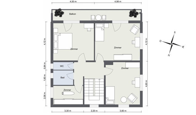 Einfamilienhaus mit großem Grundstück
