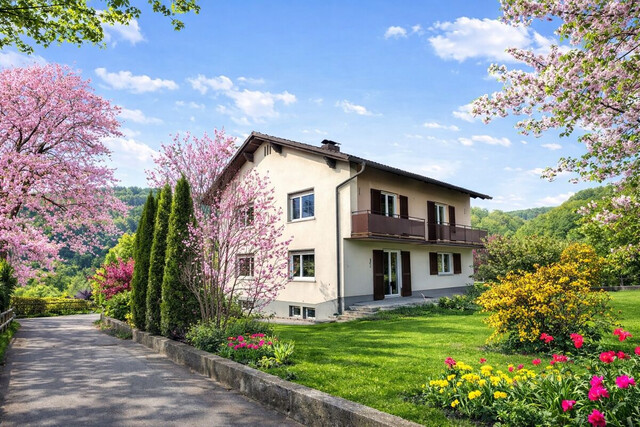 Einfamilienhaus mit großem Grundstück