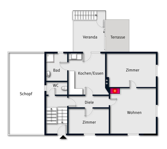 Bewohnbares Haus braucht liebevolle Zuwendung