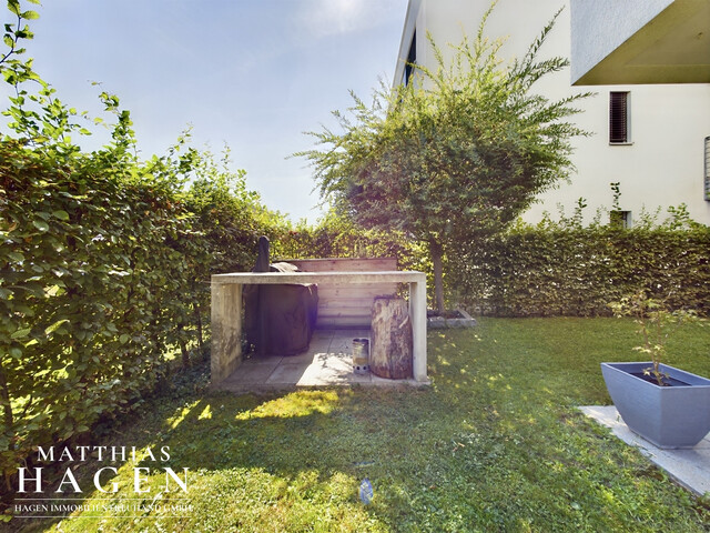 Einzigartige Gartenwohnung für Individualisten