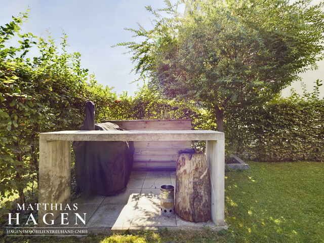 Einzigartige Gartenwohnung für Individualisten