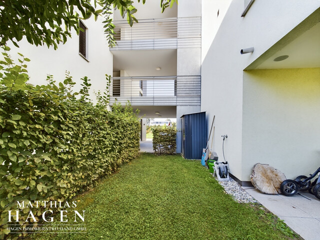 Einzigartige Gartenwohnung für Individualisten