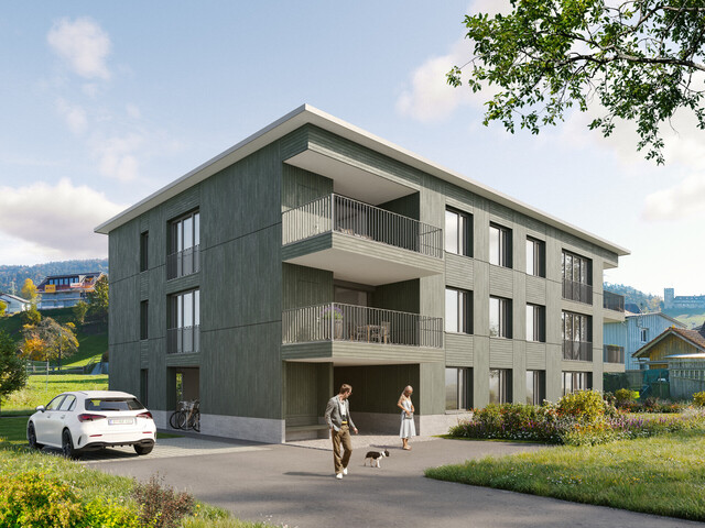 Ruhig wohnen, zentrumsnah leben. 3-Zimmer-Gartenwohnung W02