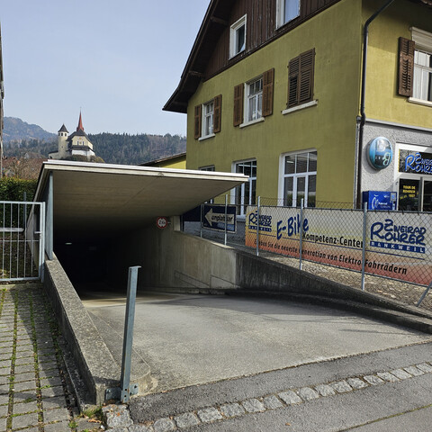 Tiefgaragenplatz in Rankweil Bahnhofsnähe!