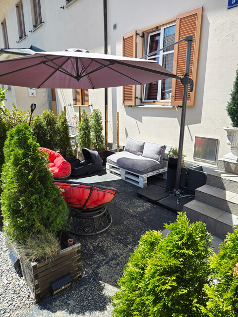 PROVISIONSFREI: Modernisiertes 5-Zimmer-Reihenhaus mit Garten nahe Bodensee & Strandbad