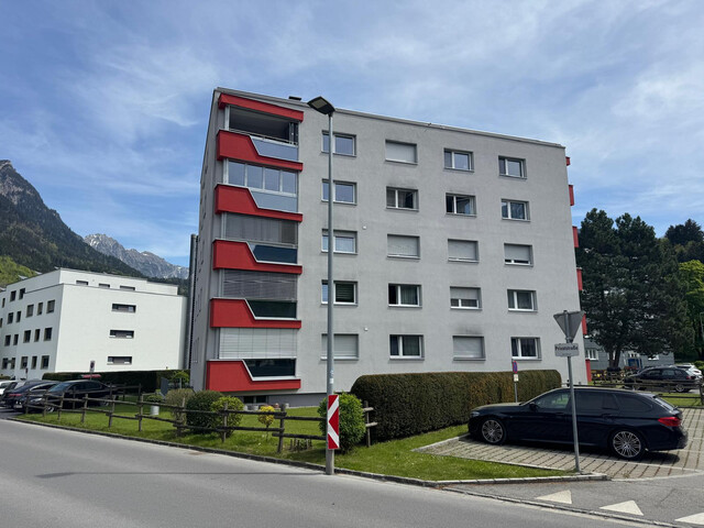 2-Zimmer-Wohnung in ruhiger Lage von Bludenz. Ideal für Anleger. Mit Umbaupotential zur 3-Zi-Whg! Ohne Vermittlungsprovision! 