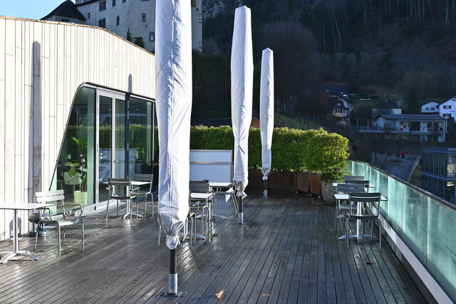 Dachgastronomie im Montforthaus Feldkirch