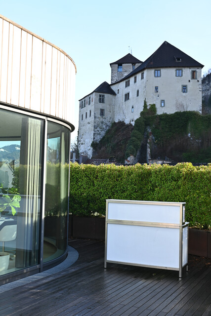 Dachgastronomie im Montforthaus Feldkirch