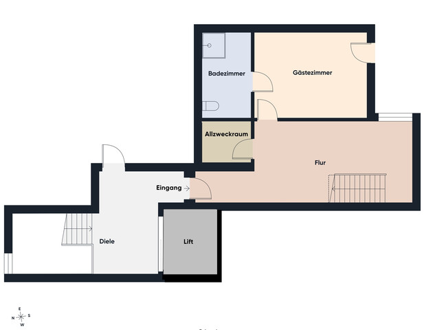 Über den Dingen wohnen – stilvolle Maisonette mit unvergleichlicher Aussicht