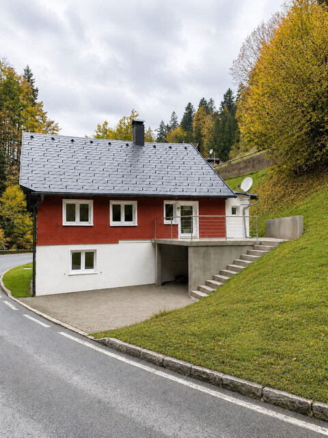 Haus im schönen Schwarzachtobel / Bildstein