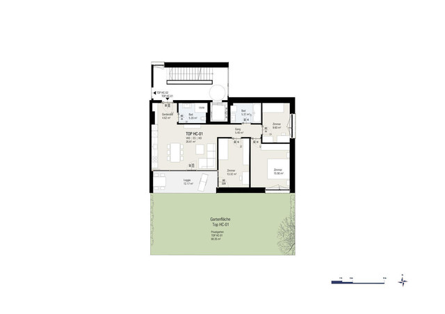 Für SIE bezugsfertig  |  wunderschöne 4-Zimmer-Eck-Garten-Wohnung in Gisingen-Kapfstraße 56 zu verkaufen