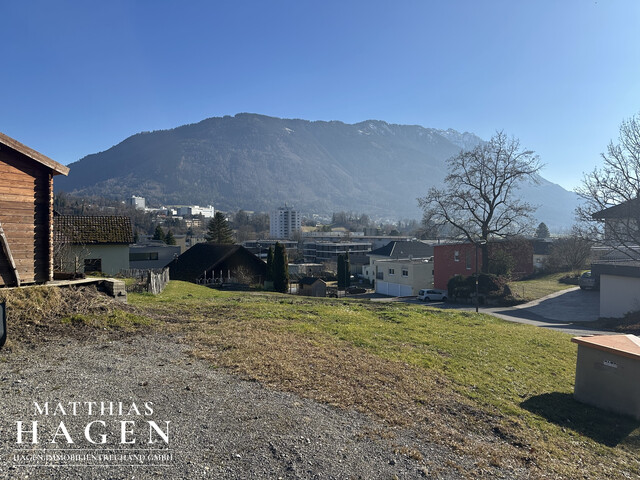 Sonnig gelegenes Baugrundstück in Feldkirch-Tosters