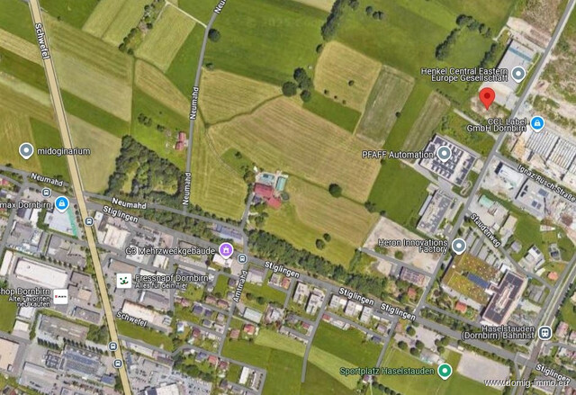 Großzügige Lagerfläche mit vielen Verwendungsmöglichkeiten, 1. OG, 331m² im Betriebsgebiet Dornbirn Nord