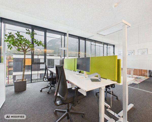 Dachgeschoß-Büro mit 223 m²  in bester Lage mitten Am Garnmarkt in Götzis - Büro 506