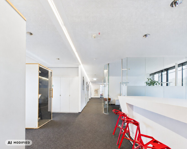 Dachgeschoß-Büro mit 223 m²  in bester Lage mitten Am Garnmarkt in Götzis - Büro 506
