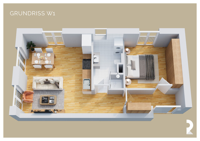 ATTRAKTIVE 2-ZIMMER-WOHNUNG MIT GARAGENPLATZ IN DORNBIRN