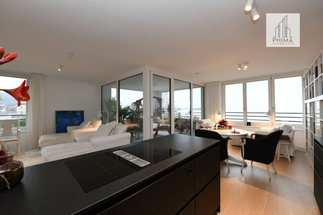 Neuwertige 3-Zimmer Wohnung mit atemberaubender Seesicht