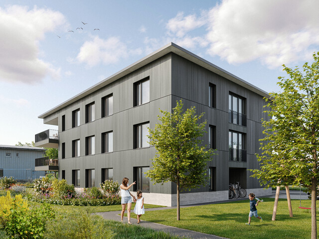 Ruhig wohnen, zentrumsnah leben. 2-Zimmer-Dachgeschosswohnung W08