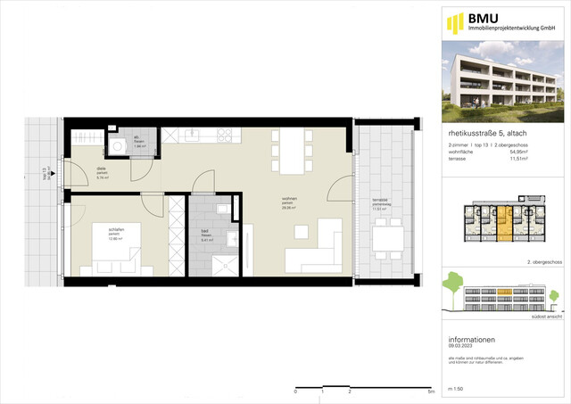 Komfortable 2-Zimmer Wohnungen mit Balkon! | Top 13
