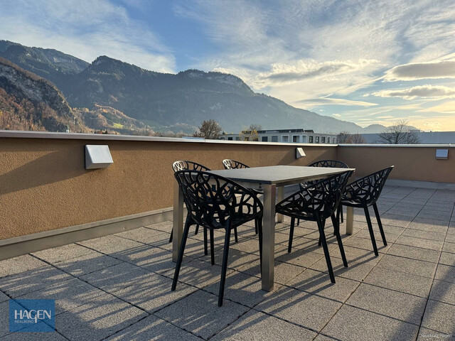 Wohnen über den Dächern von Hohenems - Penthouse zu vermieten!