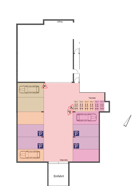 3 Zimmer Gartenwohnung Süd-West orientiert . SEEnahes FREIstehendes DREIgeschoßiges Wohngebäude  Angrenzend an Weingärten. In Sackgasse. T2