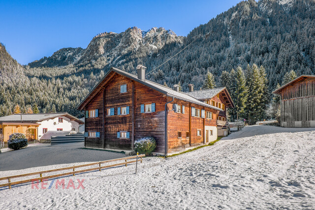 Doppelhaushälfte in Partenen - liebevoll ausgebauter Stadel im Montafon