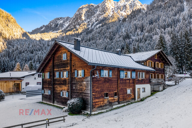 Doppelhaushälfte in Partenen - liebevoll ausgebauter Stadel im Montafon