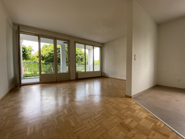 "ohne Provision" helle 2 Zimmer Terrassenwohnung in ruhiger Lage