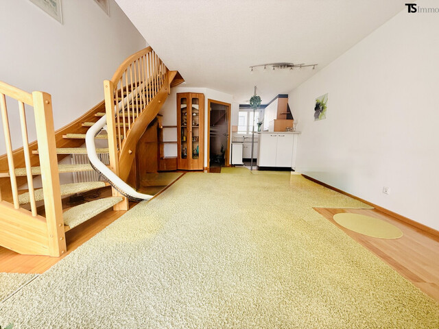 Bludenz: 2-Zimmer-Maisonette-Wohnung ca. 57 m² mit überdachtem Balkon – großzügiges Wohnen auf zwei Ebenen