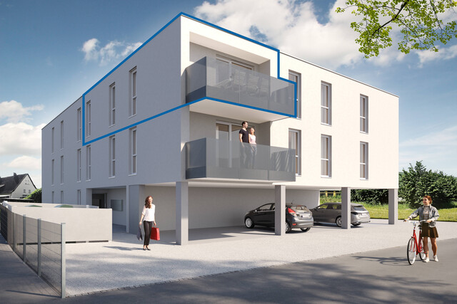 Kompakte 2-Zi-Wohnung mit Fenster im Bad