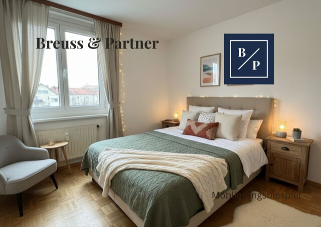 Attraktive 3-Zi-Wohnung mit Balkon & Tiefgarage in Bregenz