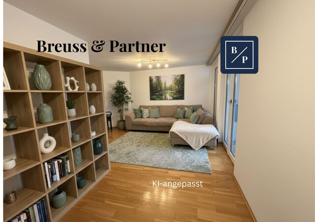 Attraktive 3-Zi-Wohnung mit Balkon & Tiefgarage in Bregenz