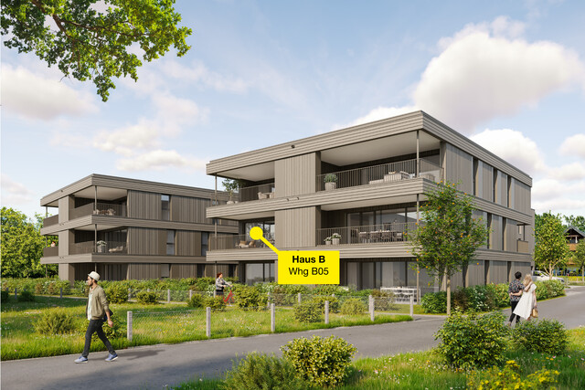 3-Zimmerwohnung mit Terrasse | B05