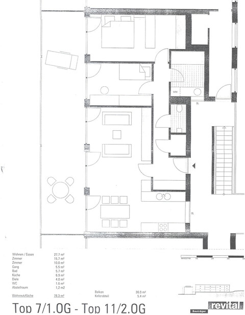 Großzügige 3-Zimmerwohnung in ruhiger Lage in Wolfurt zu vermieten