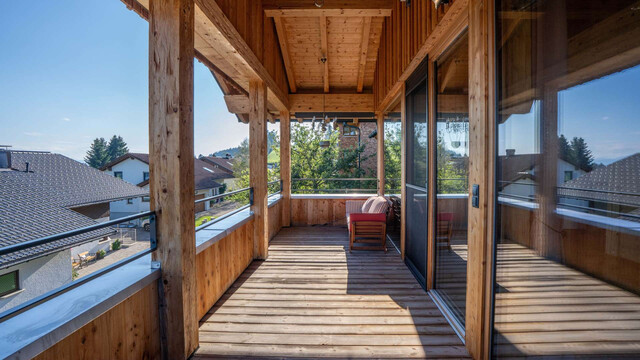 Sulzberg: Exklusives Chalet im modernen Alpenloftstil mit Panoramablick