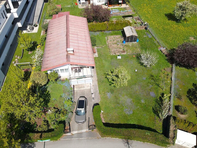 JUWEL: Bungalow mit riesigem Grundstück in sehr guter Lage (Nahe der Frutz)